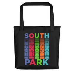 South Park Character Collage Premium Tote Bag - SDCC Exclusive Color