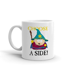 South Park Choose a Side White Mug