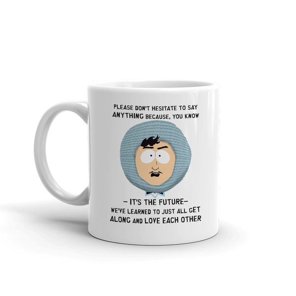 South Park It's the Future White Mug