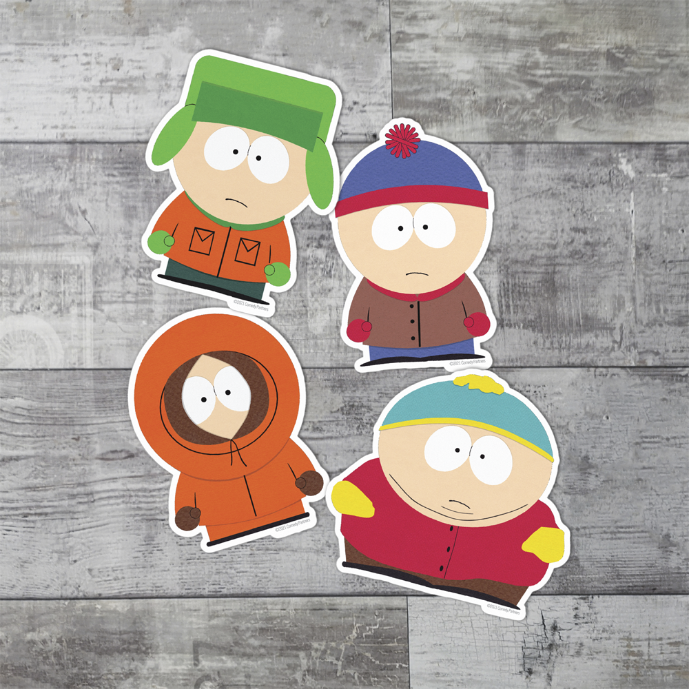 South Park Sticker Pack - 10-50 Stickers - Vinyl Decal Cartman Stan Kenny  Kyle