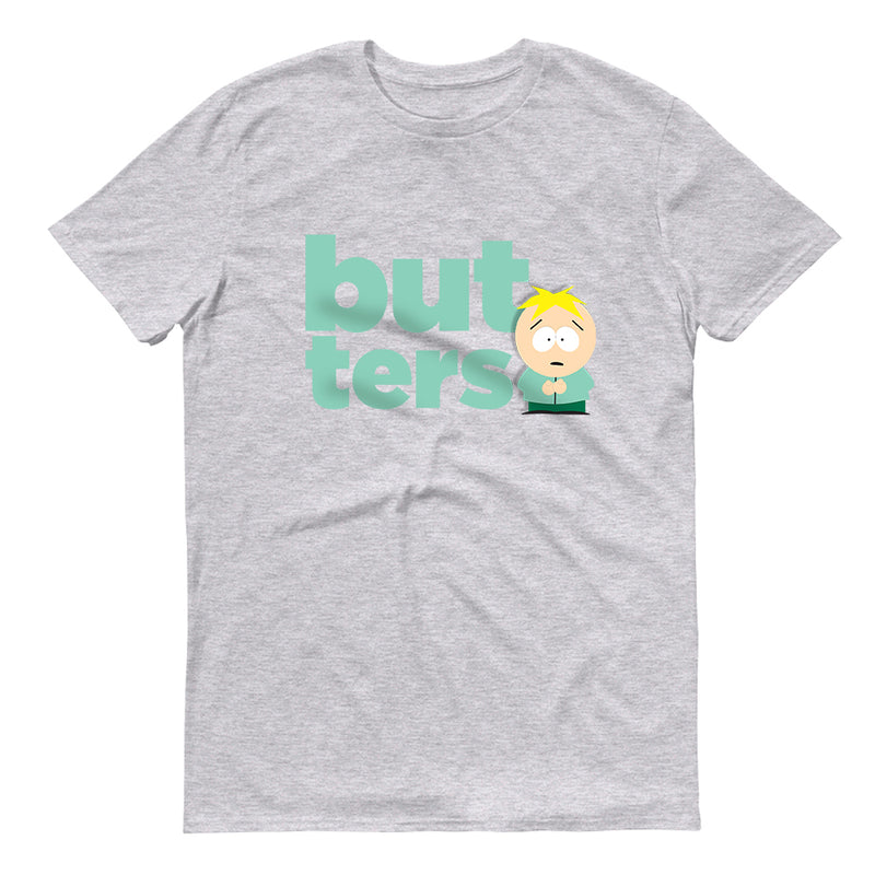 South Park Butters Name Adult Short Sleeve T-Shirt - SDCC Exclusive Color
