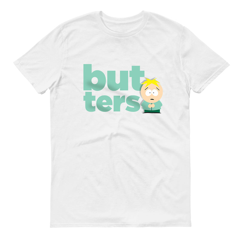 South Park Butters Name Adult Short Sleeve T-Shirt - SDCC Exclusive Color