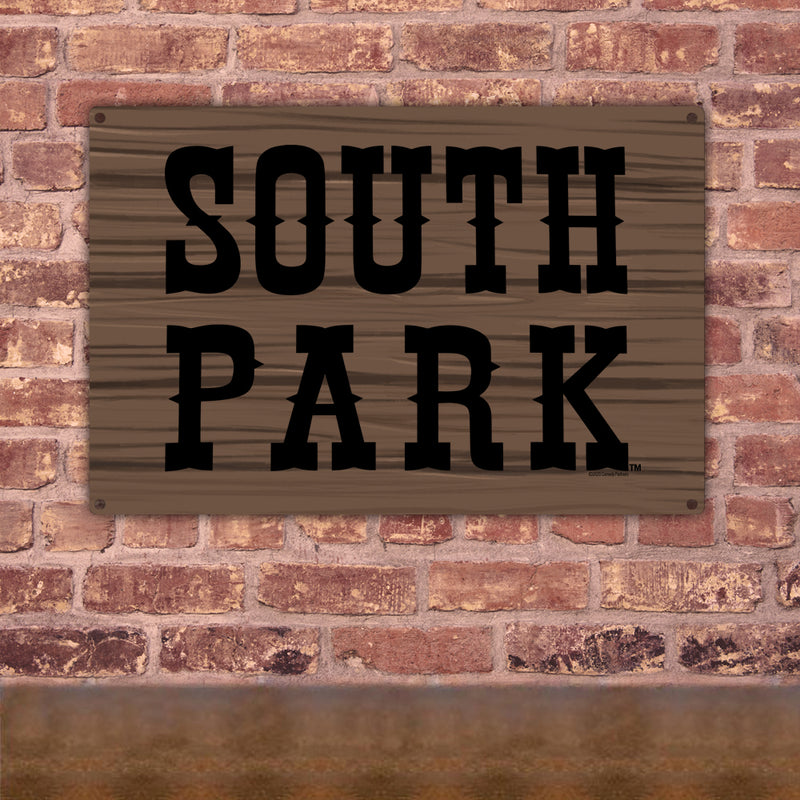 South Park Logo Metal Sign
