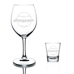South Park Smorgasvein Shot Glass and Wine Glass Bundle