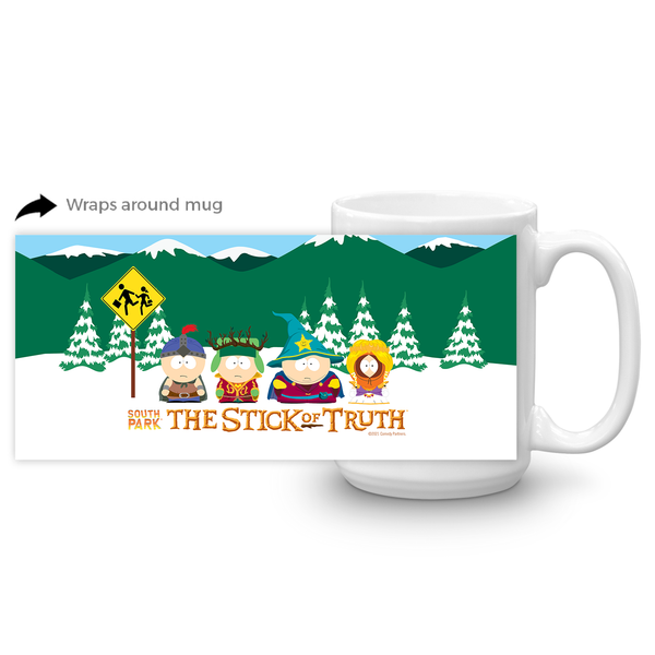 South Park The Stick of Truth White Mug