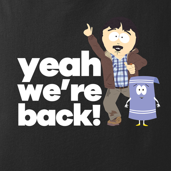 South Park Towelie & Randy We're Back Adult Tank Top